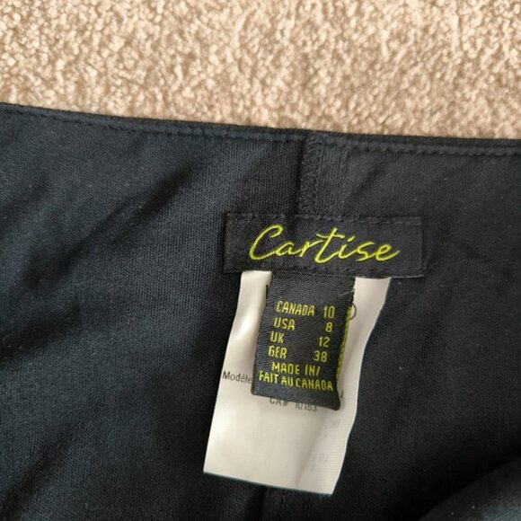 Cartise Canada Whismigoth Dark Fairy Chiffon Goth Flowy Midi Skirt 8 - Picture 4 of 8